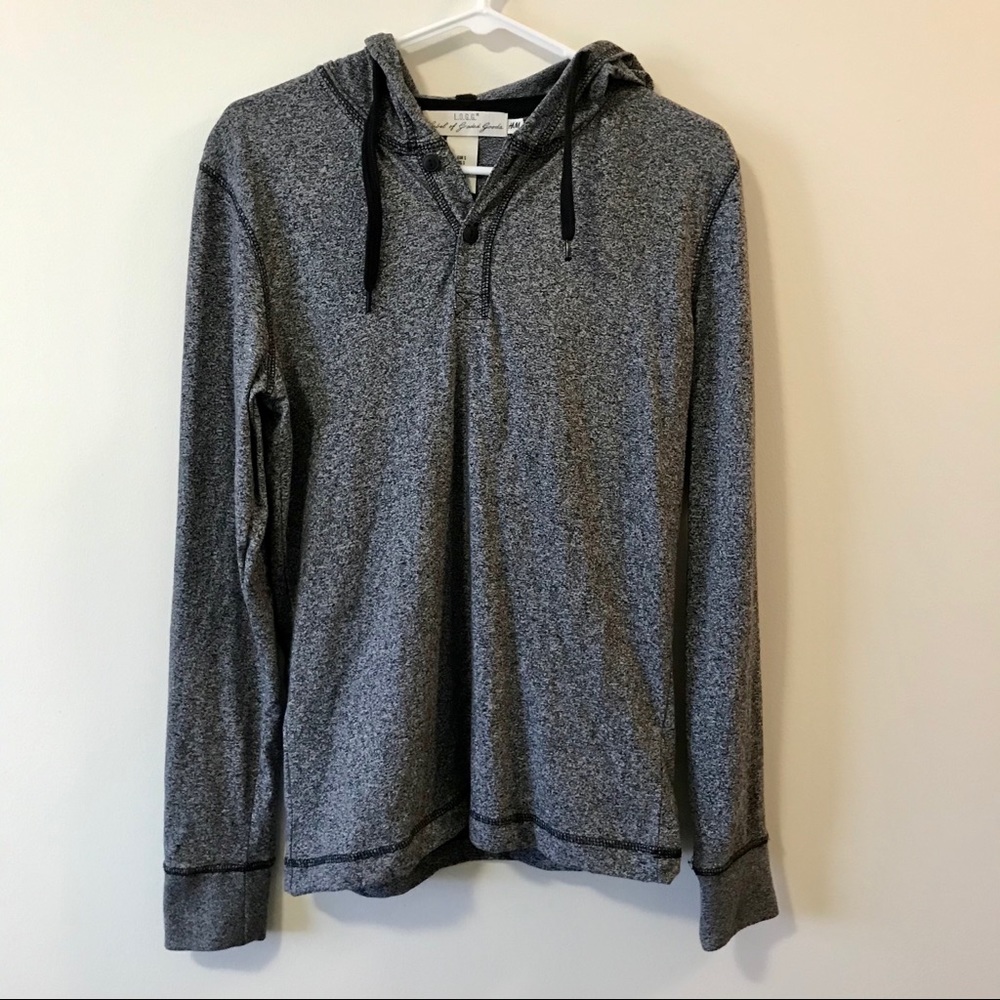 H&M Grey Pullover with Hood
